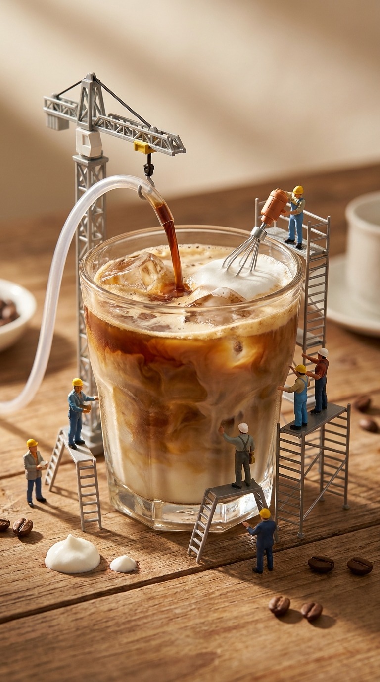 Tiny Coffee Makers AI video prompt