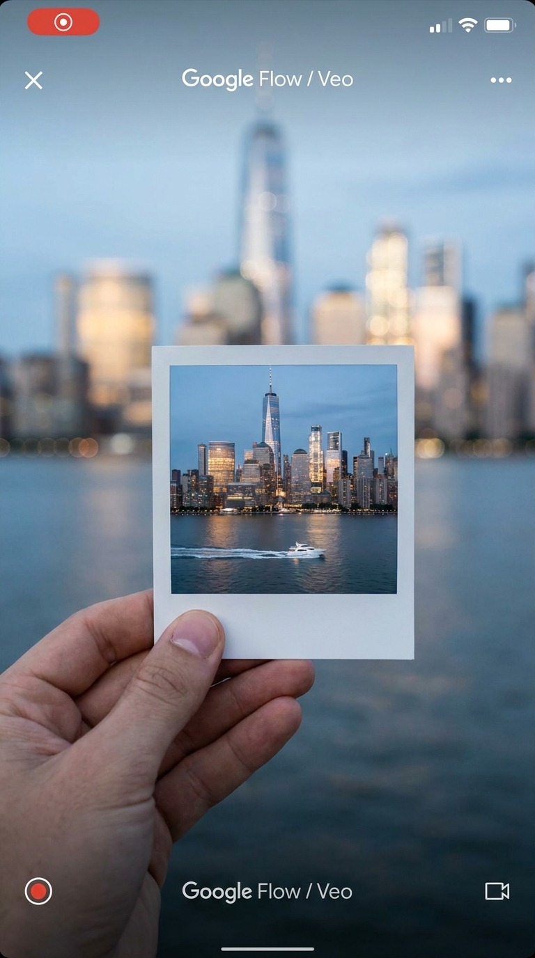 Living Miniature City Photo AI video prompt