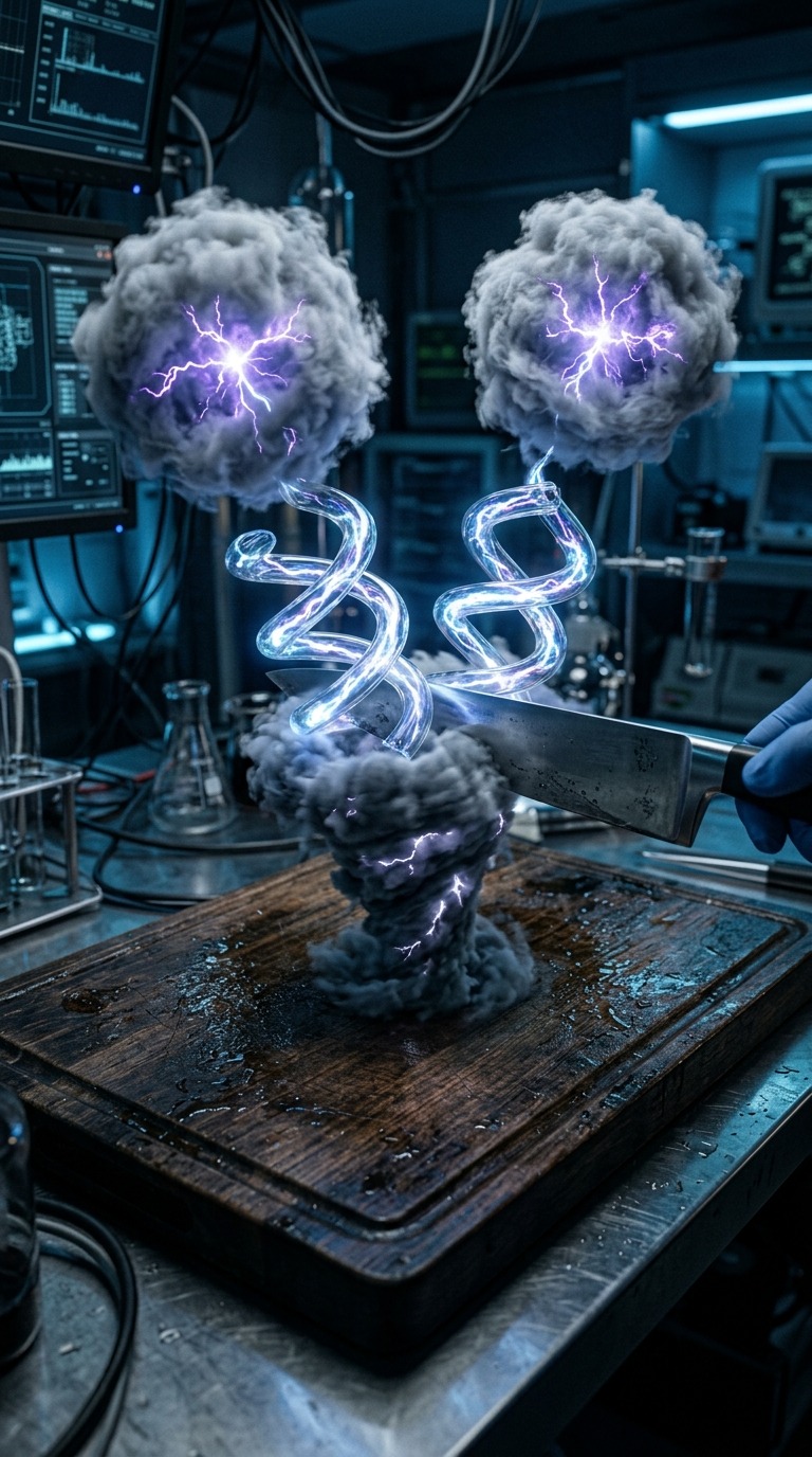 Storm Vortex Kitchen Transformation AI video prompt