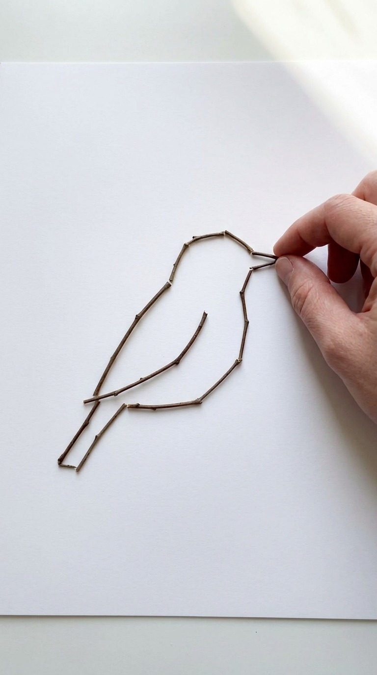 Nature Bird Craft AI video prompt