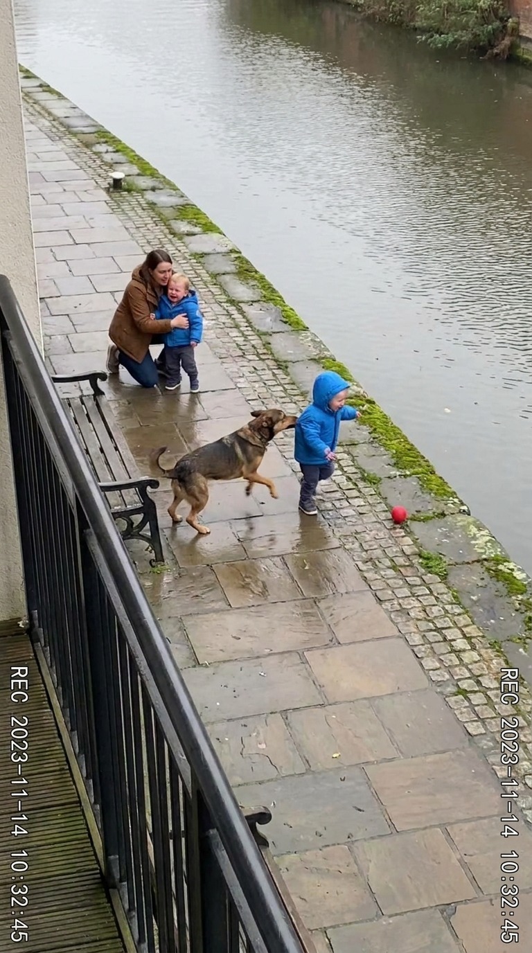 Dog Saves Toddler AI video prompt