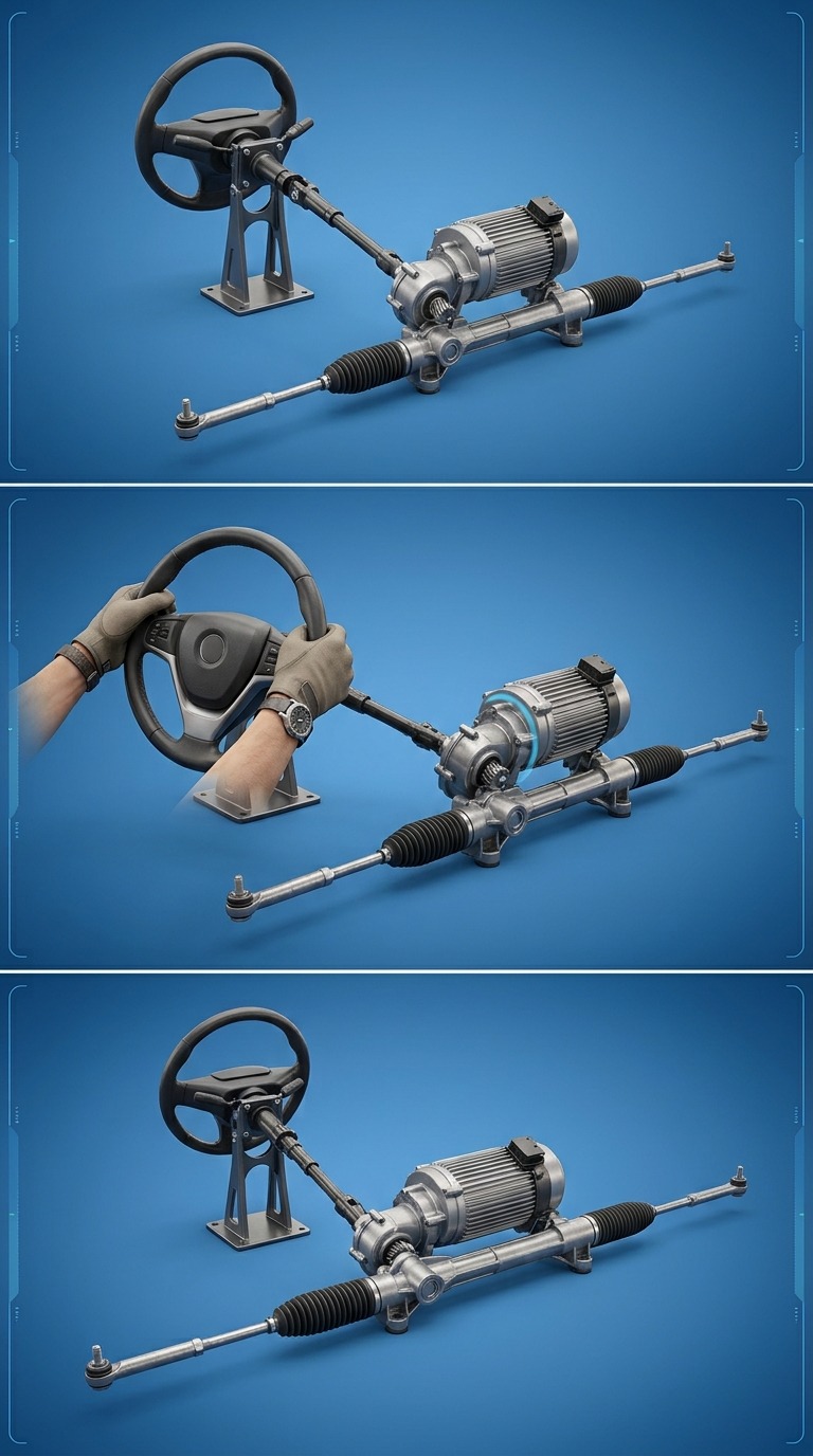 Electric Power Steering Explained AI video prompt