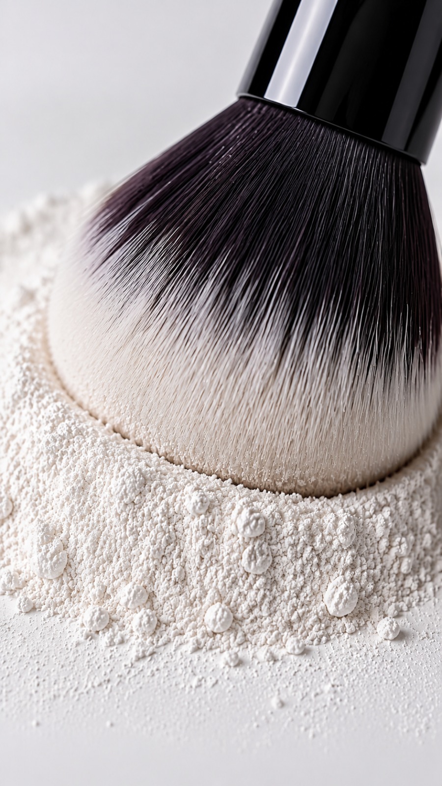 Powder Brush ASMR AI video prompt