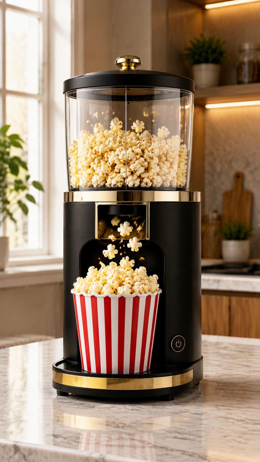 AI Video Prompt: Smart Popcorn Maker