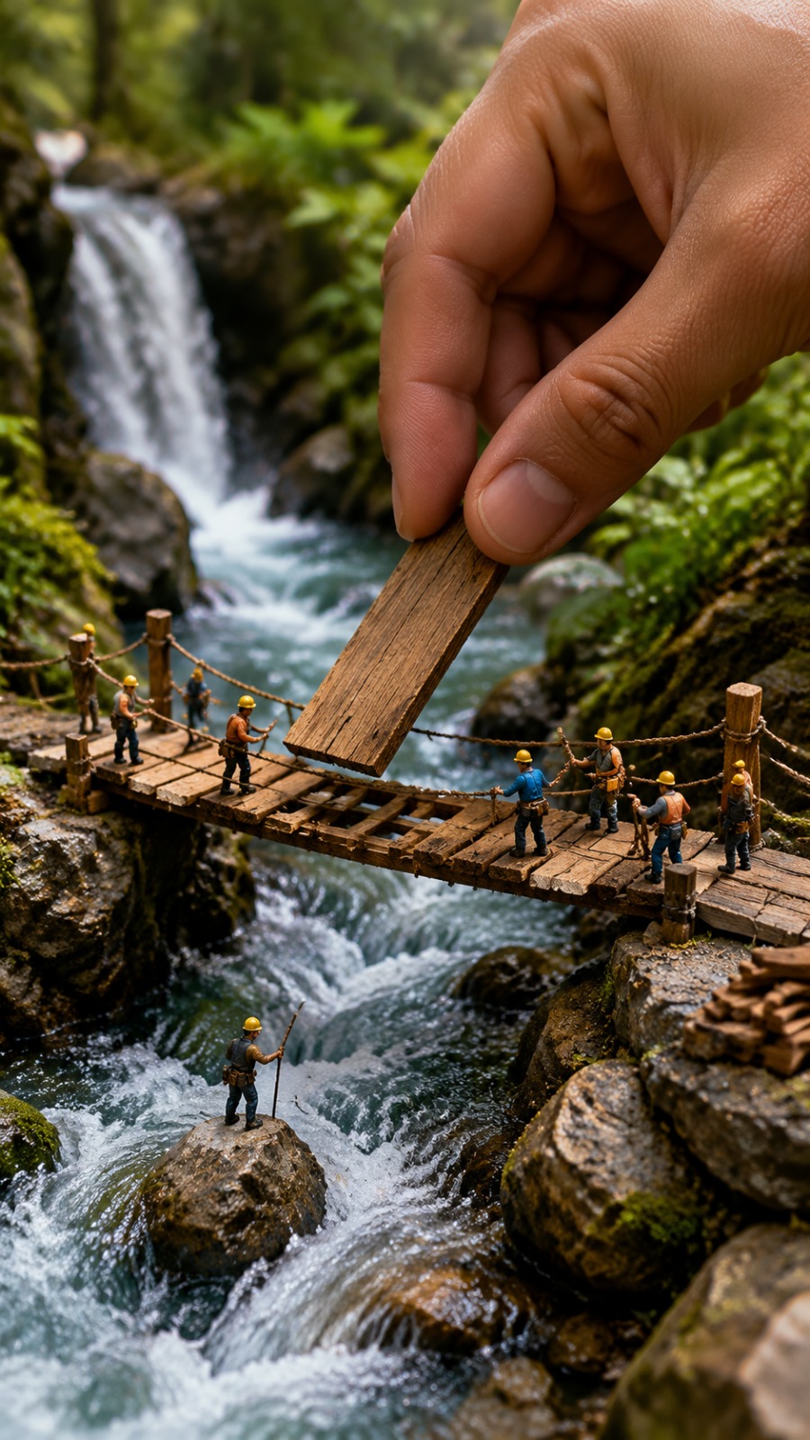 Mini Bridge Rescue AI video prompt