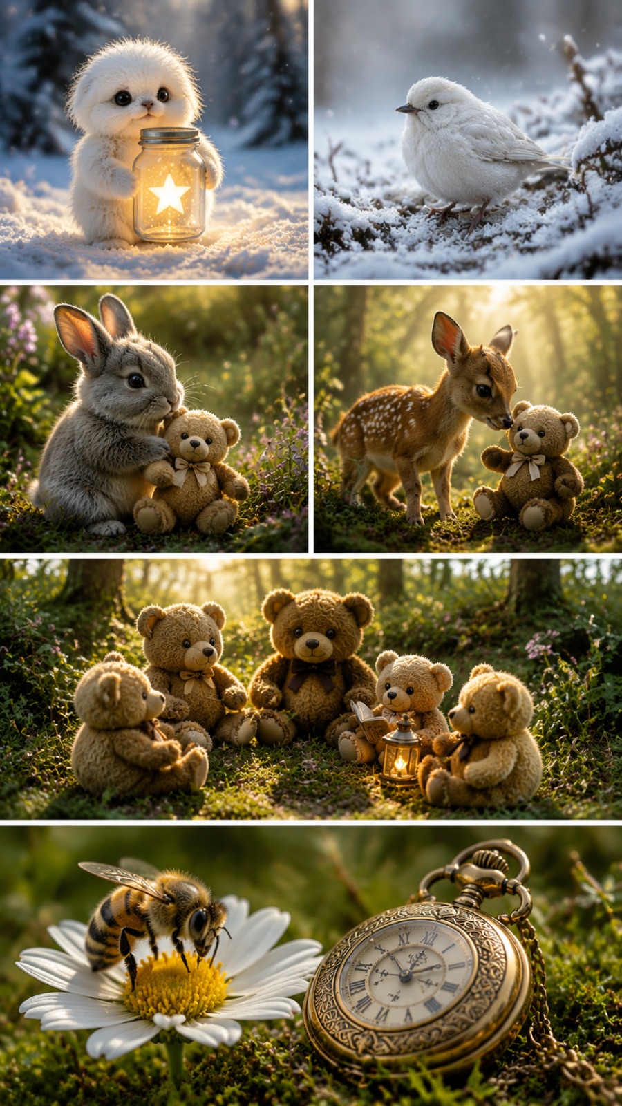 Fantasy Animal World AI video prompt